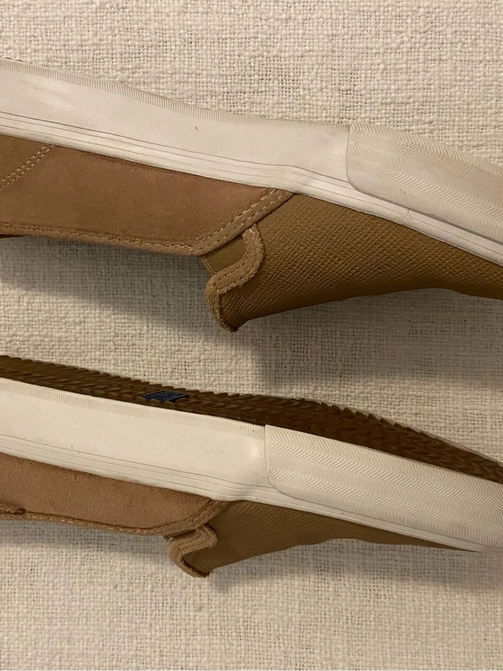 Keds Casual Slip-On Sneakers in Taupe/Brown Women’s Size 9